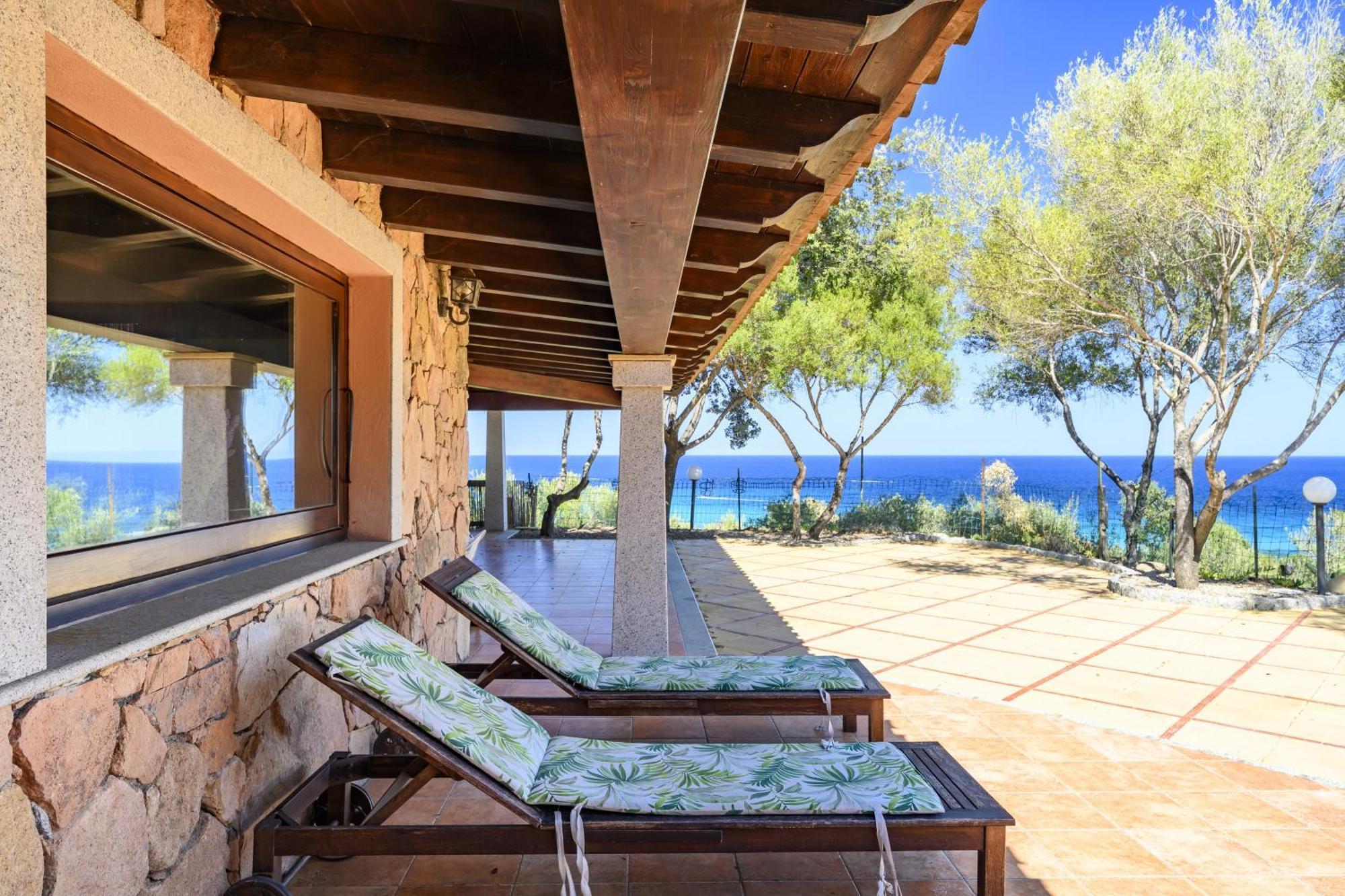 Villa Il Panorama Di Orri Tortoli Luaran gambar