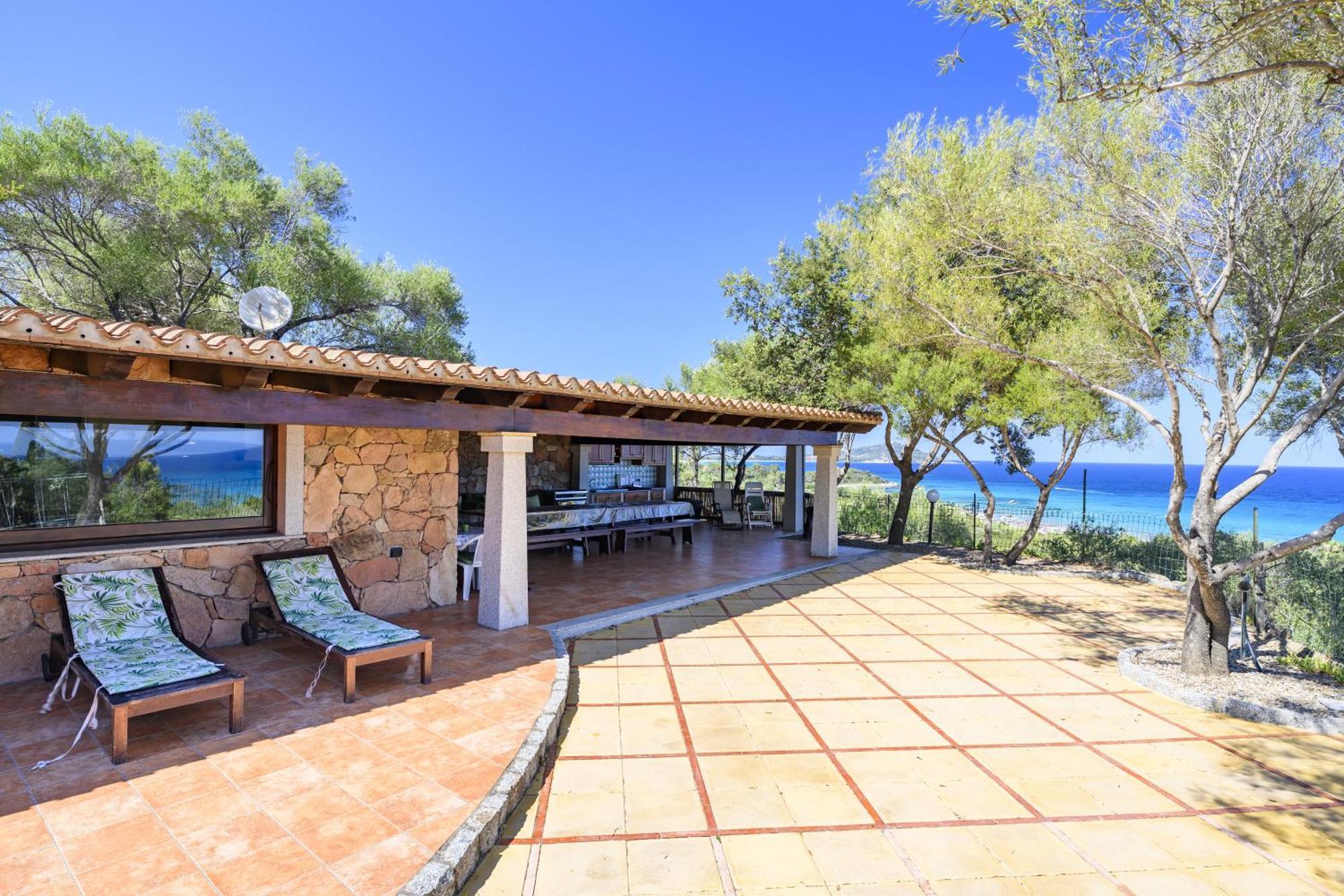 Villa Il Panorama Di Orri Tortoli Luaran gambar